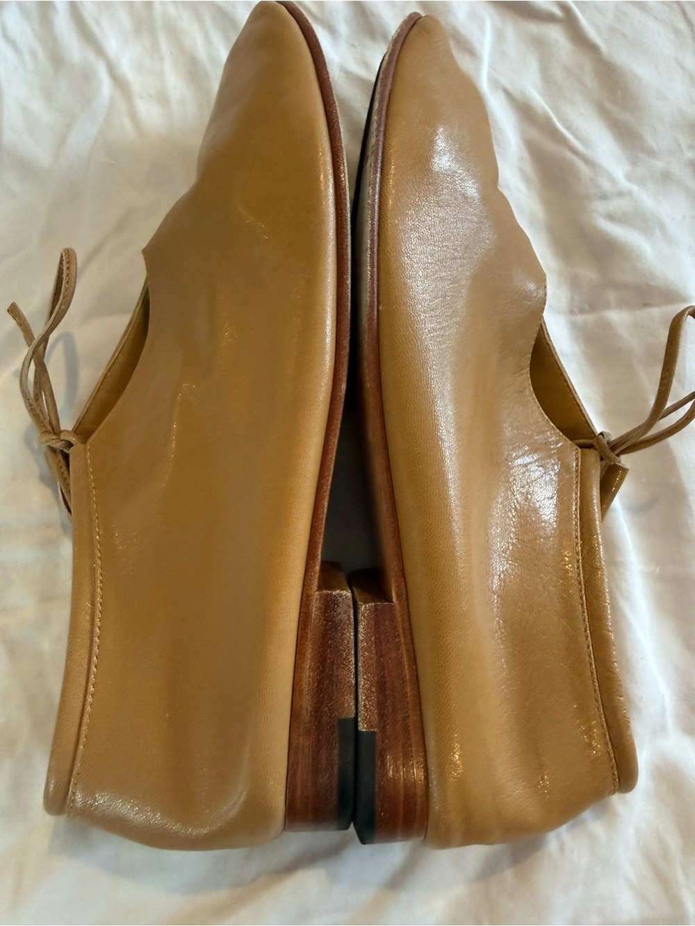 Martiniano Bootie Loafers in Camel/Tan Size 39 - Picture 11 of 13